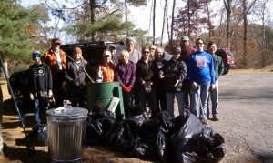 CTC & Starr Hill cleanup at Beaver Creek Dam